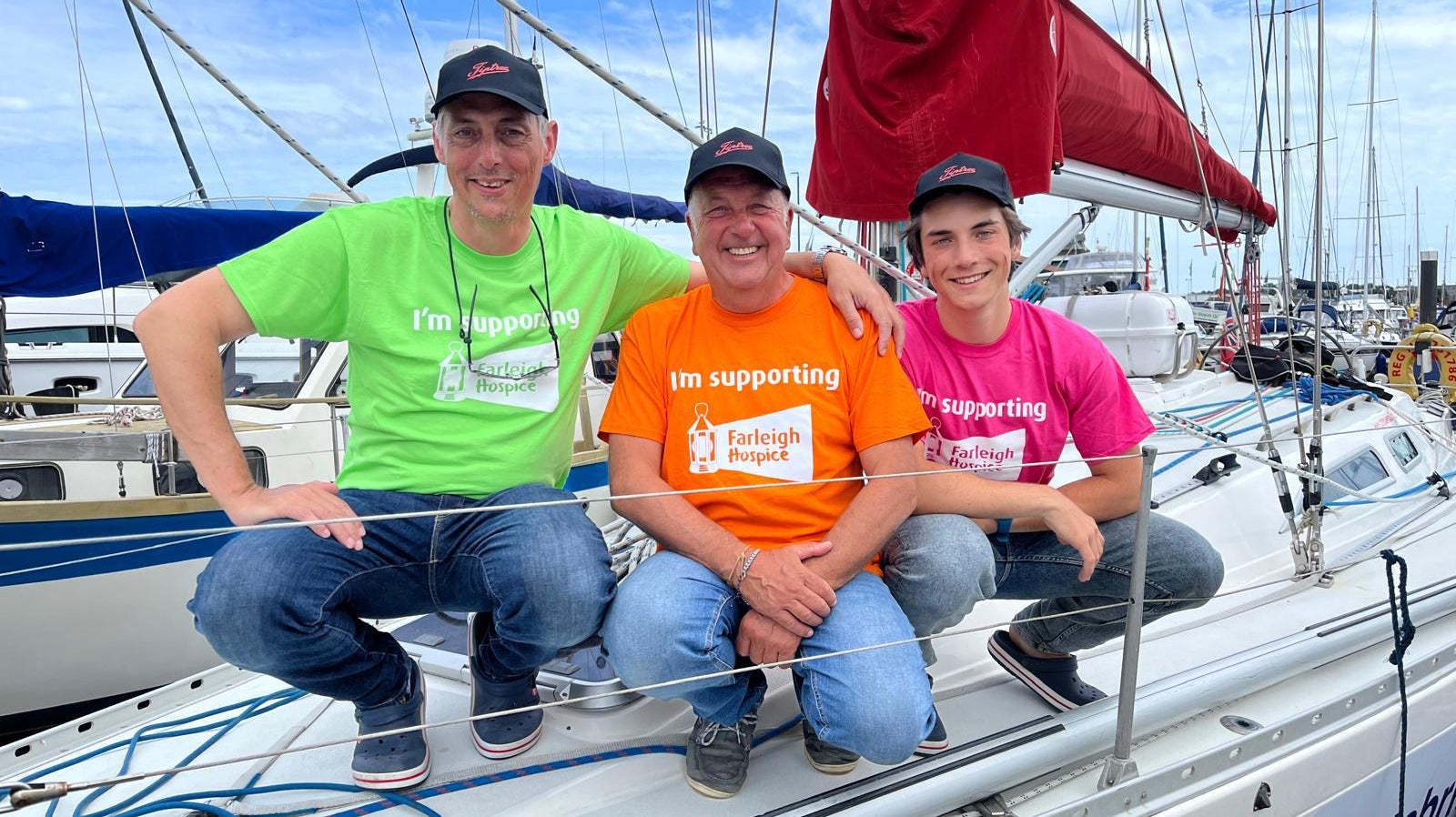 Sail Around Britain for Farleigh Hospice is underway!