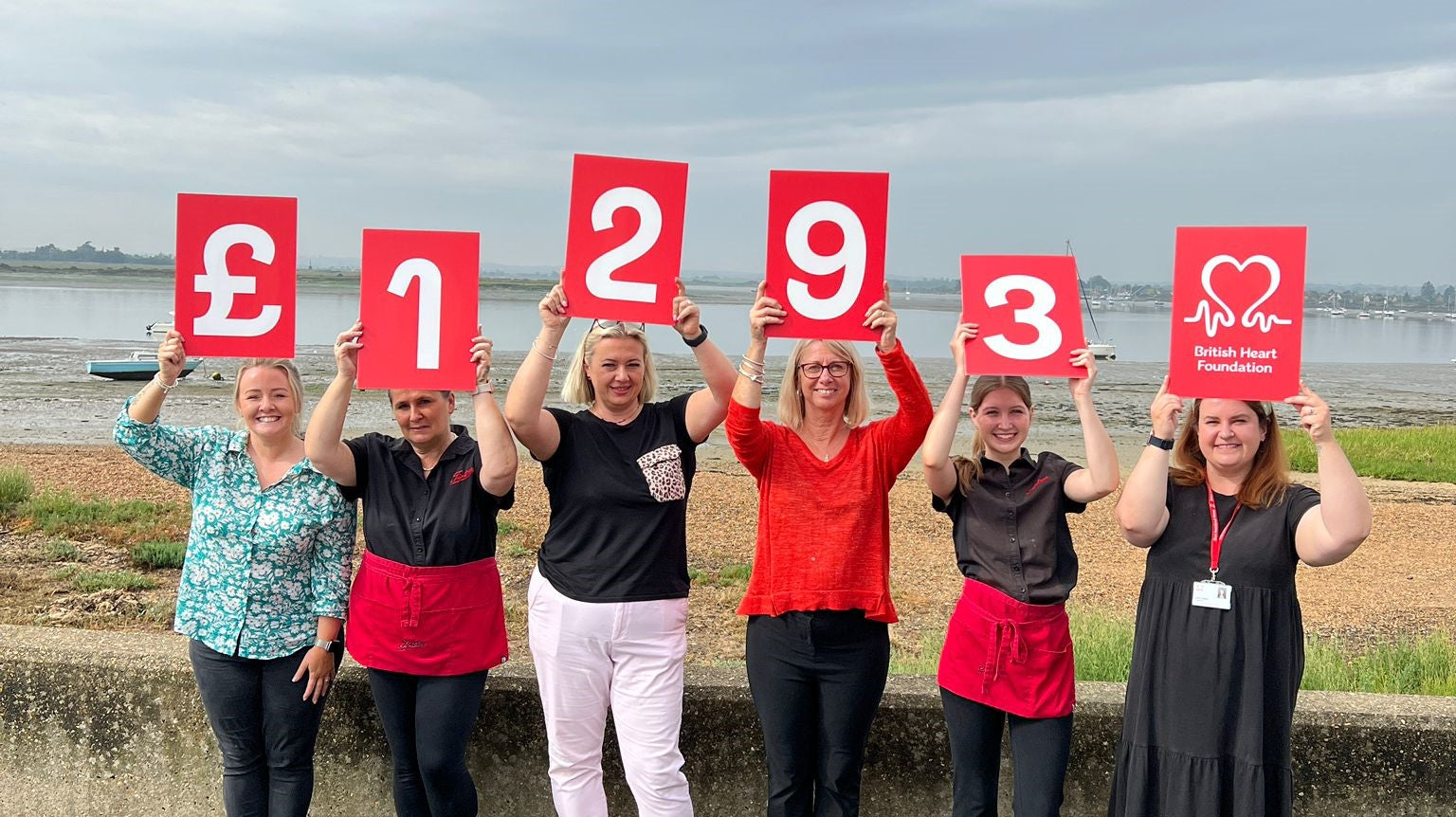 National Cream Tea Day fundraising donated to British Heart Foundation.