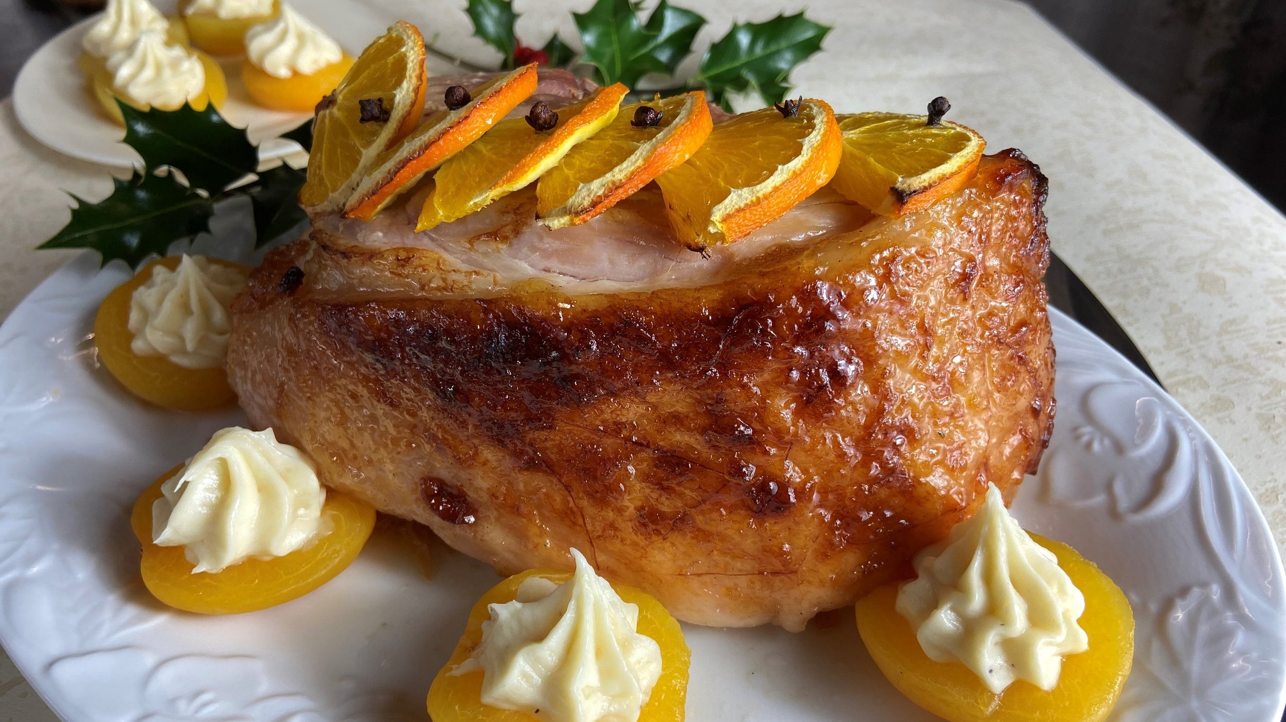 gammon with spiced orange