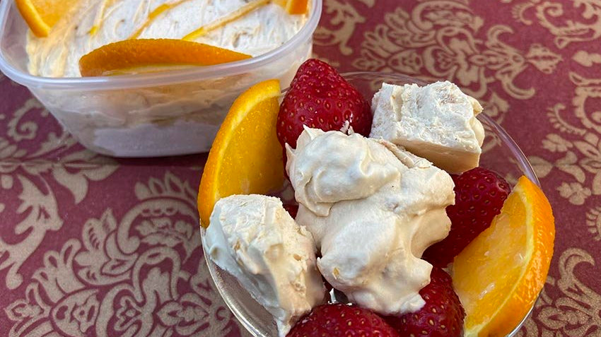 salted caramel iced cream