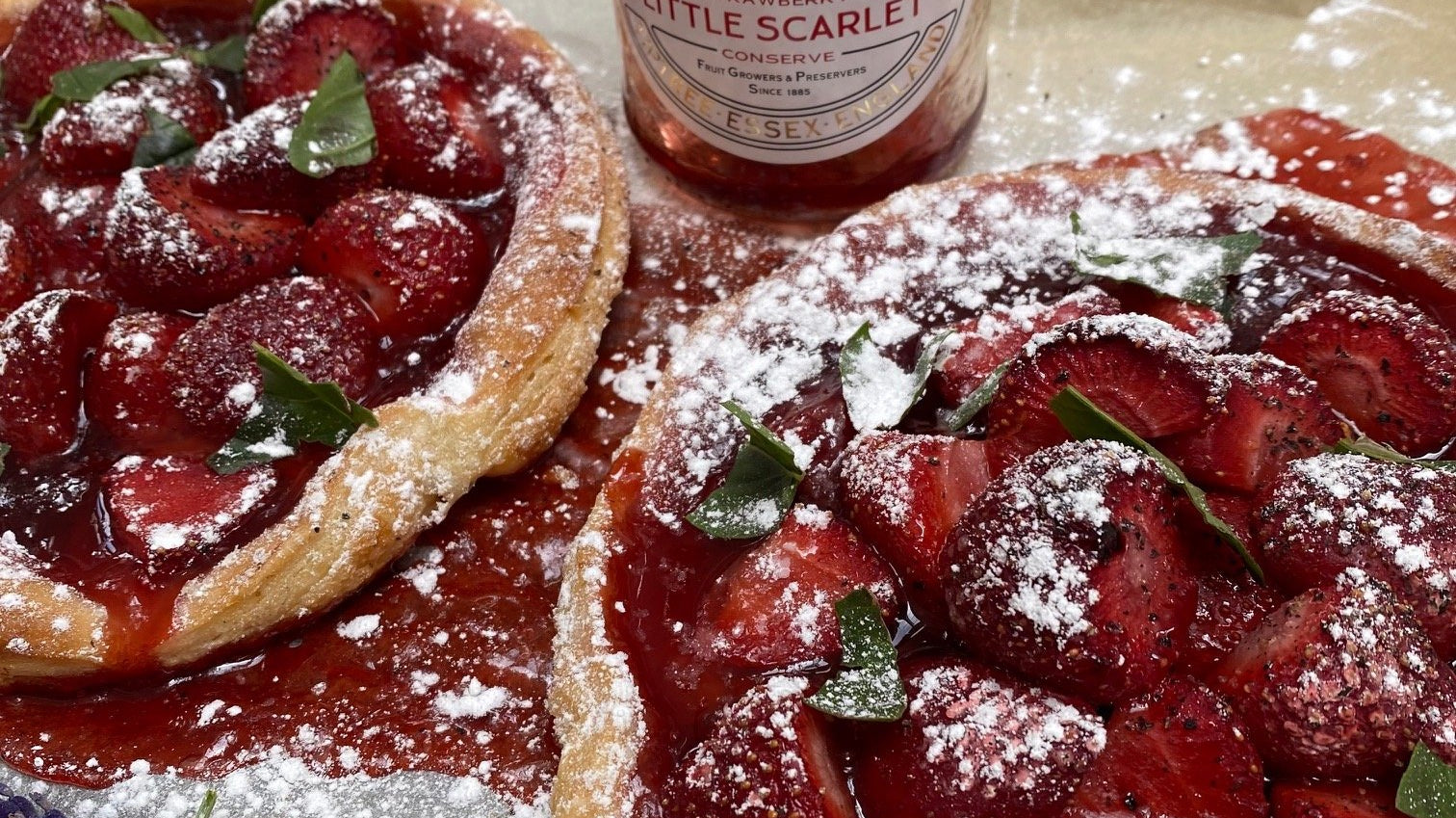 rachel green’s little scarlet & basil tarts