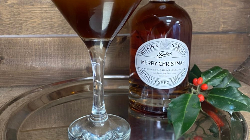 Tiptree Christmas Pudding Rumtini