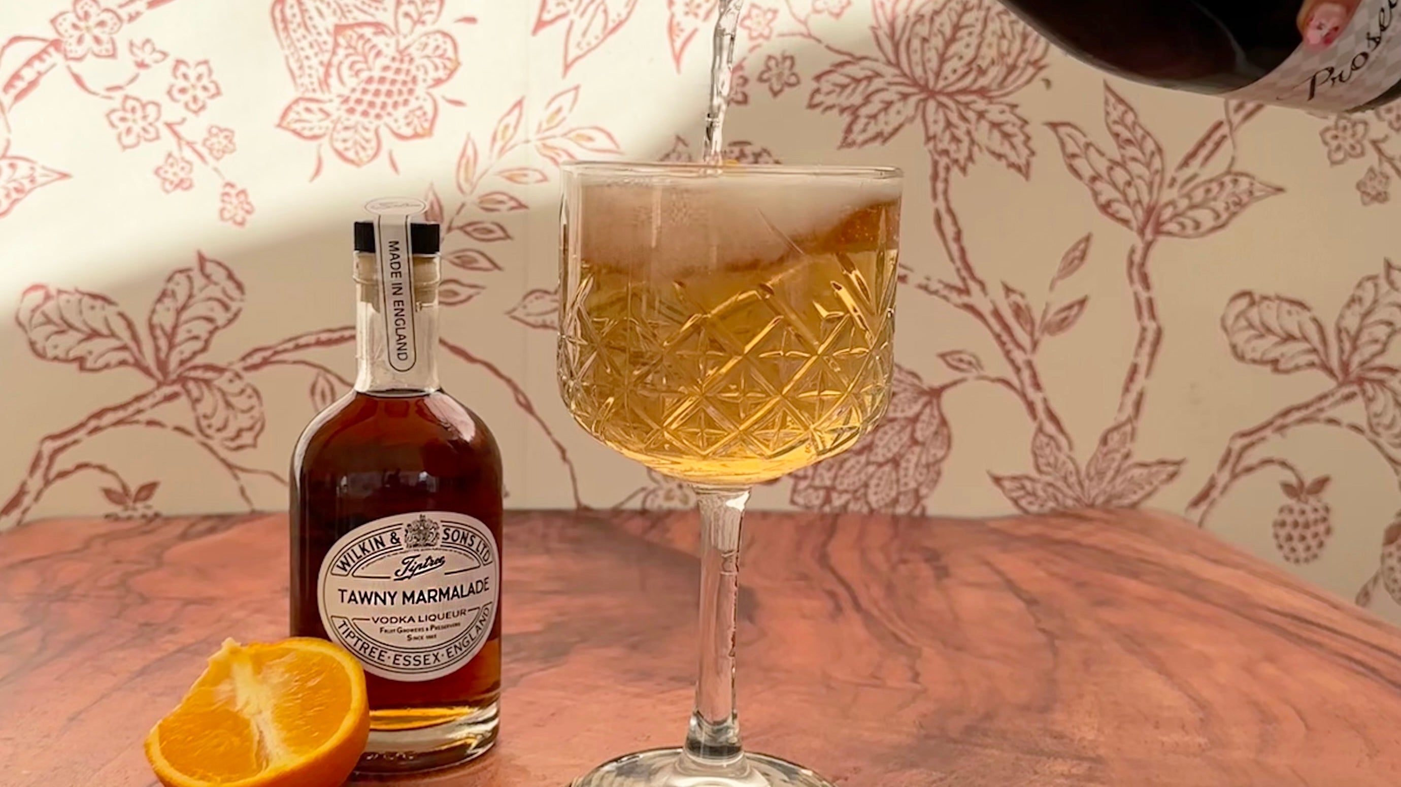 Tawny Marmalade Vodka Liqueur Spritz