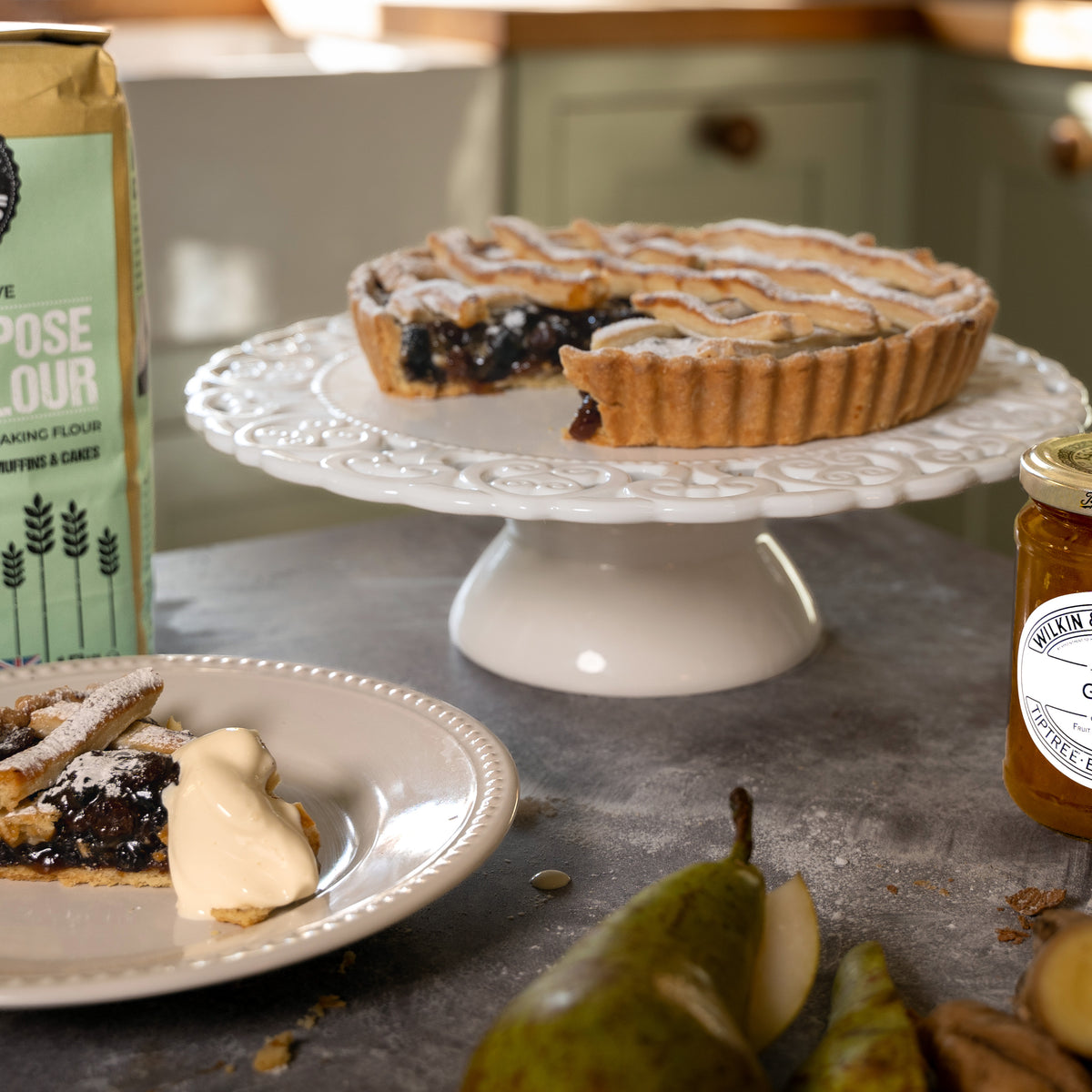 Pear and Ginger Mincemeat Tart – Tiptree