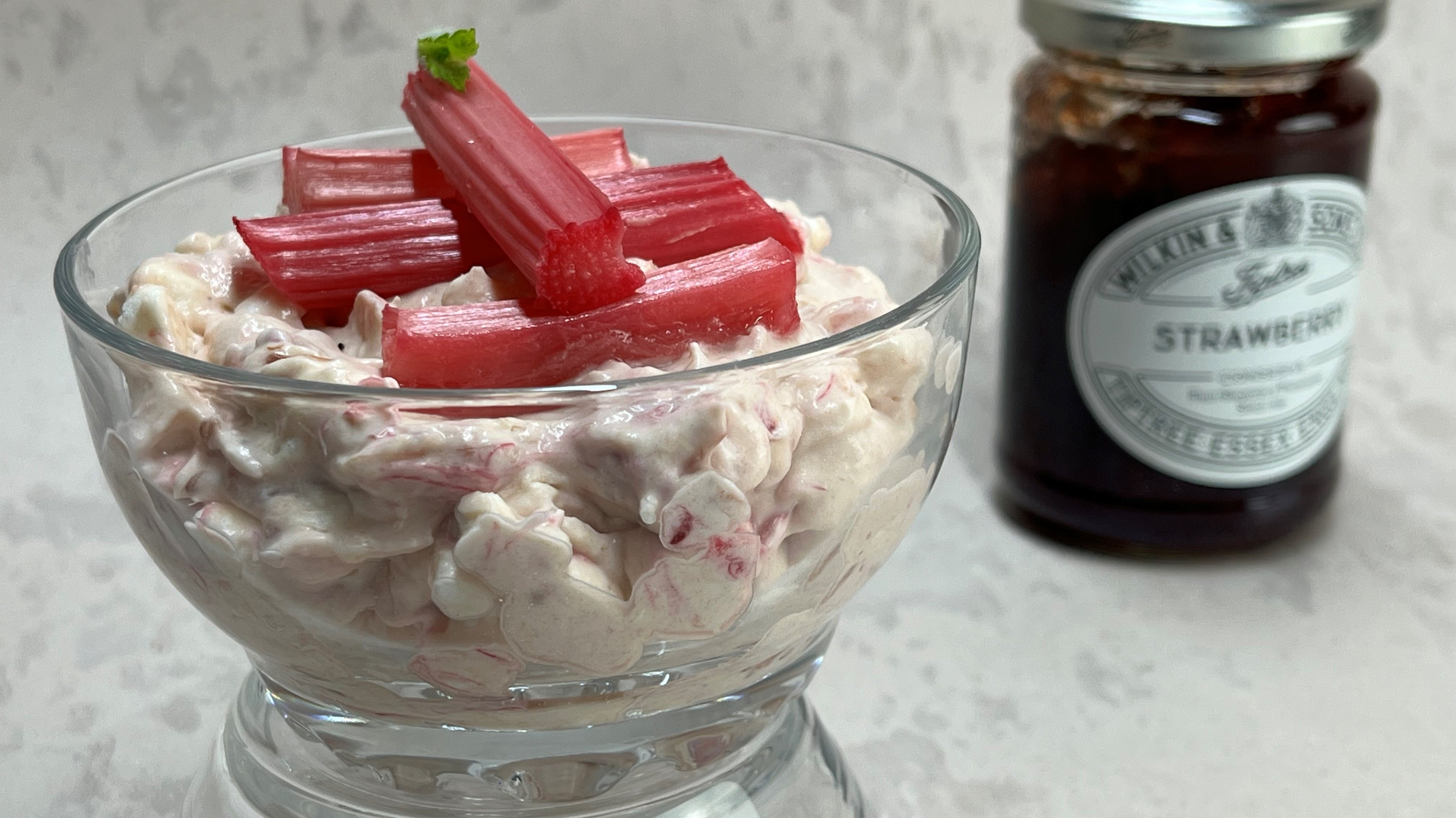 Rhubarb & Strawberry ‘Mess’