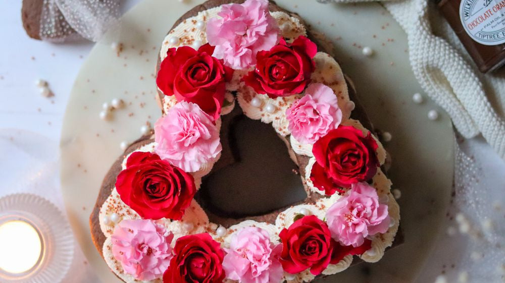 Valentines Heart Cookie (with bonus sandwich biscuits) by The Boho Baker