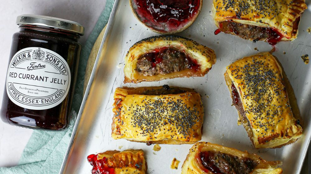 Red Currant Sausage Rolls