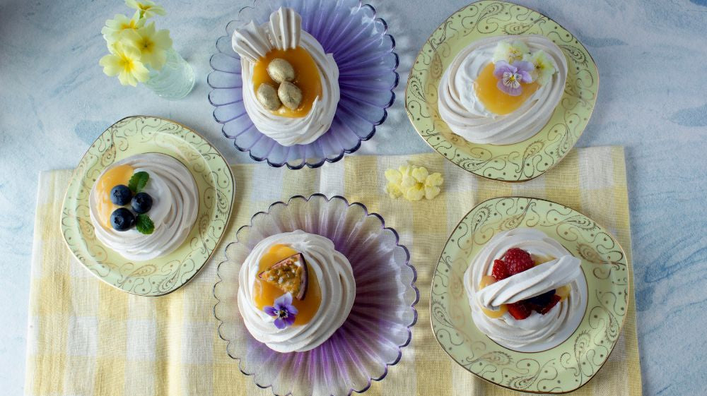 Easter Pavlovas by @mazzymc