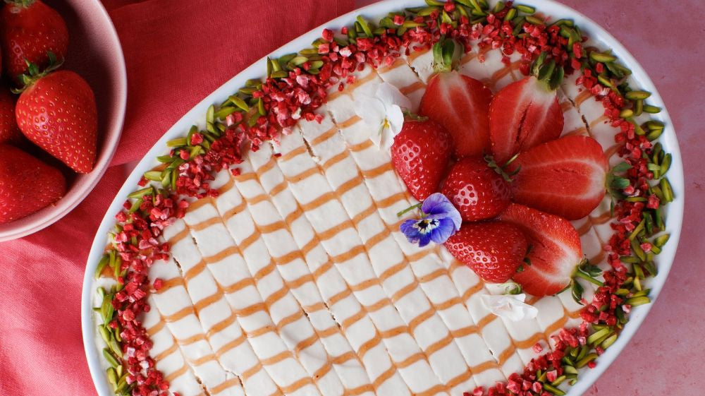 Strawberry Pistachio Tiramisu