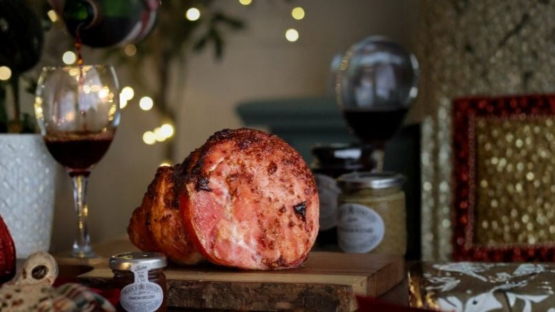 Tiptree Christmas Conserve and Mustard Glazed Ham