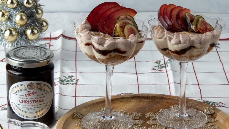 Christmas Conserve Cheesecake Pots