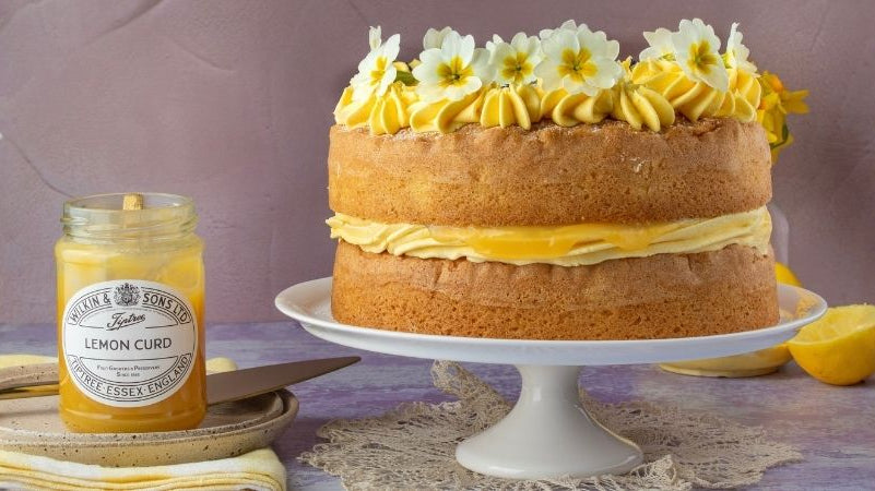Lemon Curd Sandwich Cake