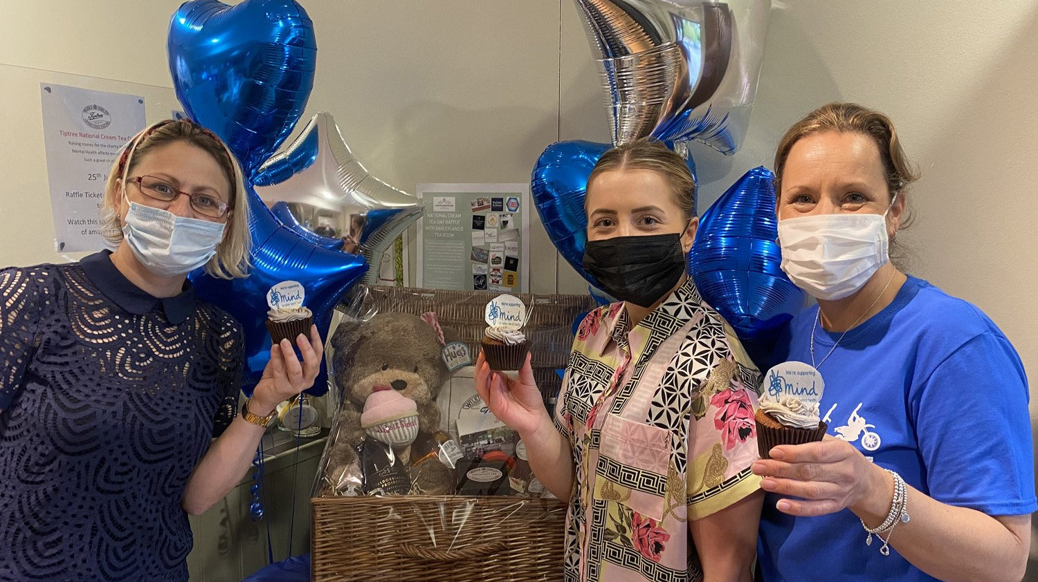 Celebrations on national cream tea day