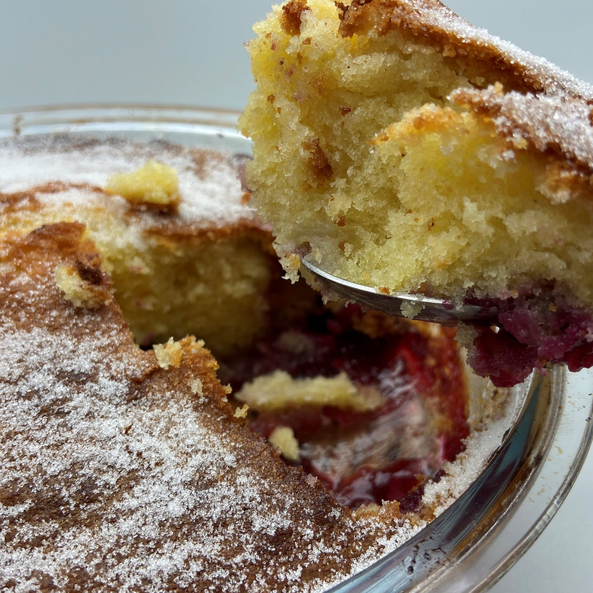 Baked blackberry and apple pudding – Tiptree