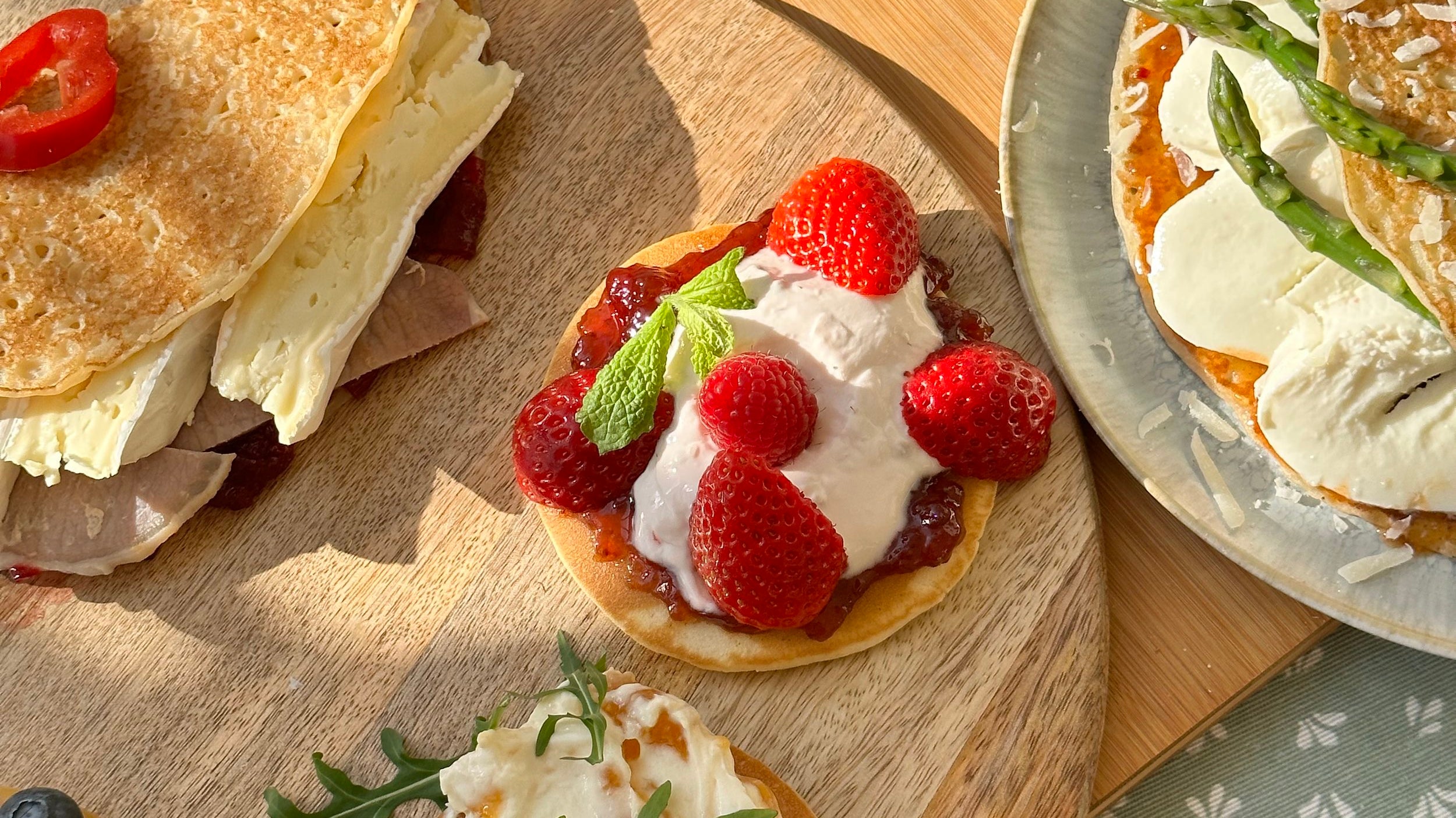 Pancake topping suggestions