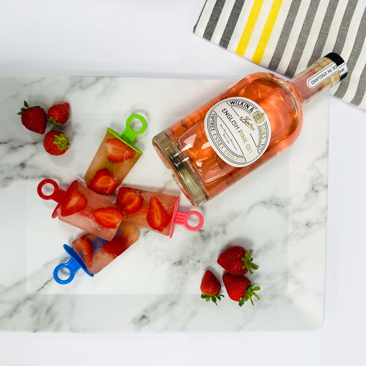 Pink Gin Ice Lollies – Tiptree