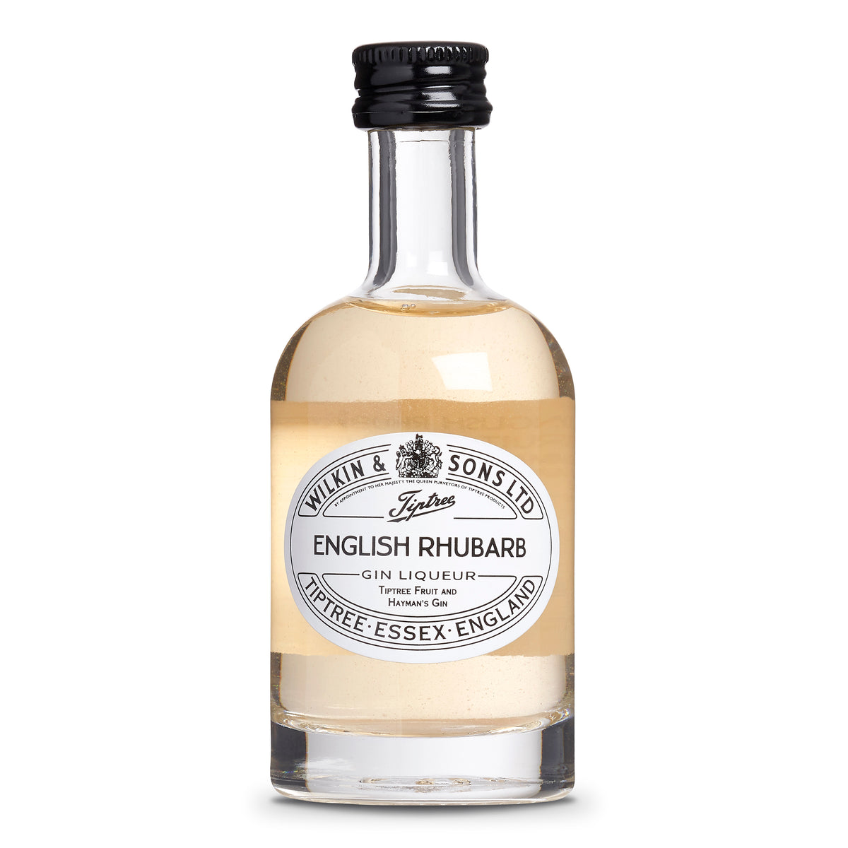 English Rhubarb Gin Liqueur 5cl Miniature Tiptree