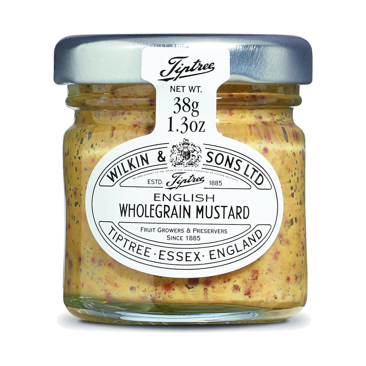 Tiptree English Wholegrain Mustard, Case (72x38g)