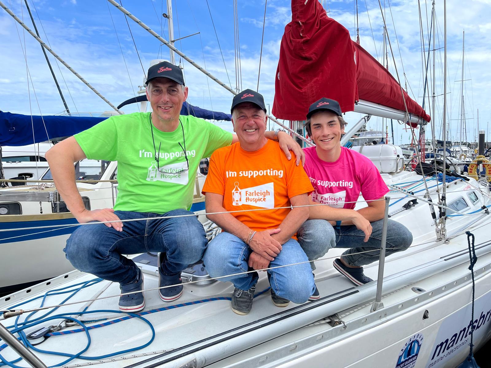 Sail Around Britain for Farleigh Hospice is underway!