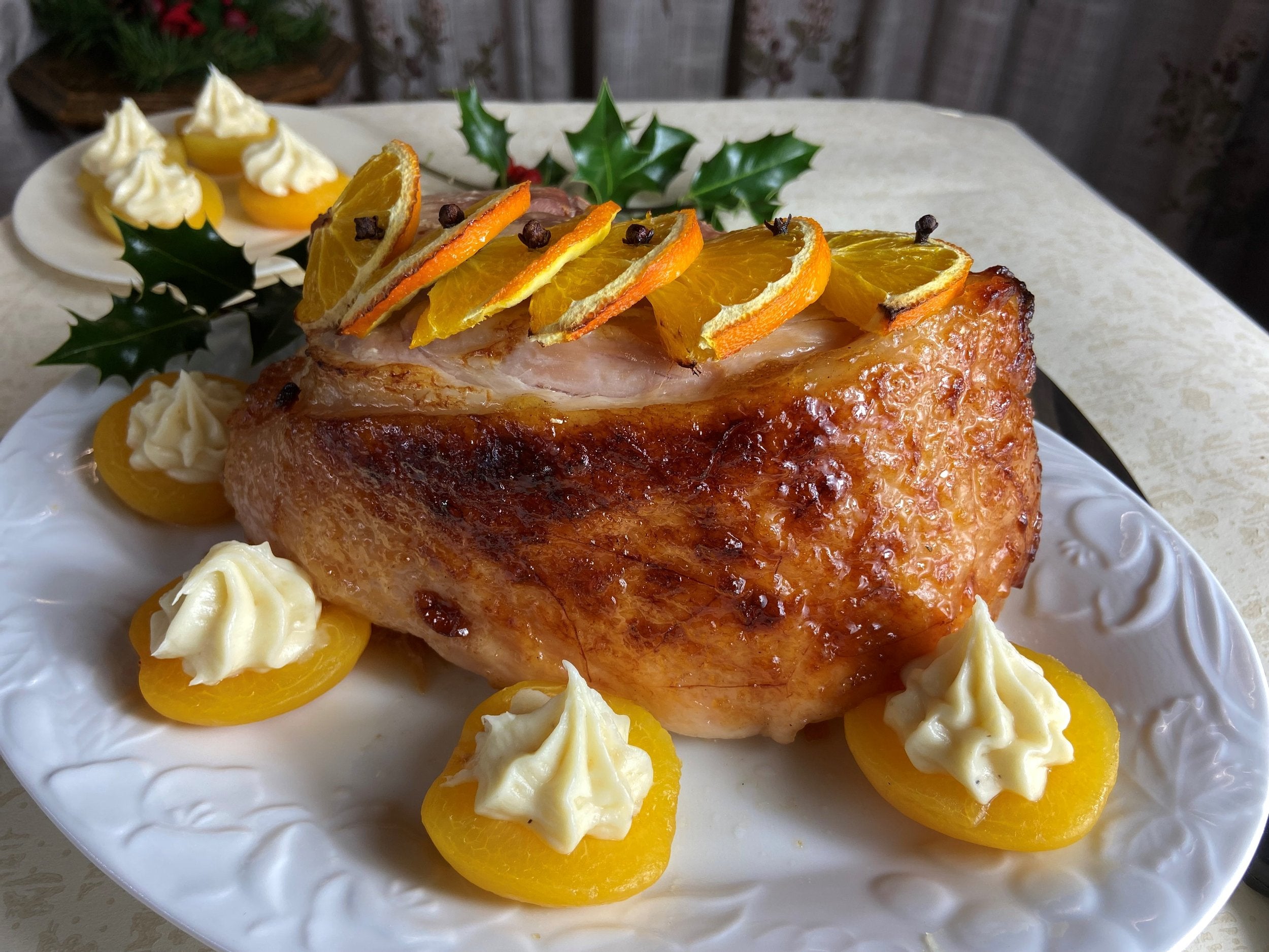gammon with spiced orange
