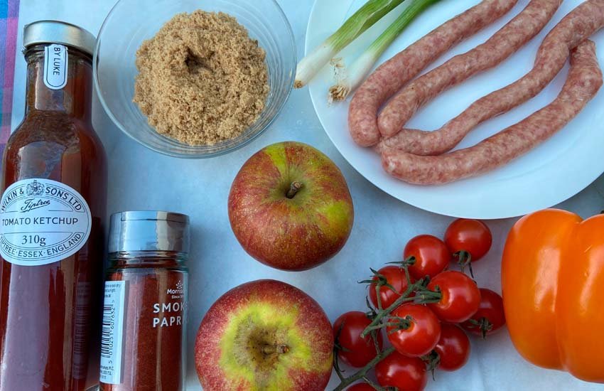 smokey cocktail sausage kebabs 