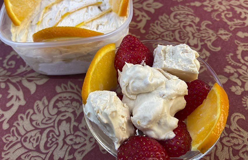 salted caramel iced cream