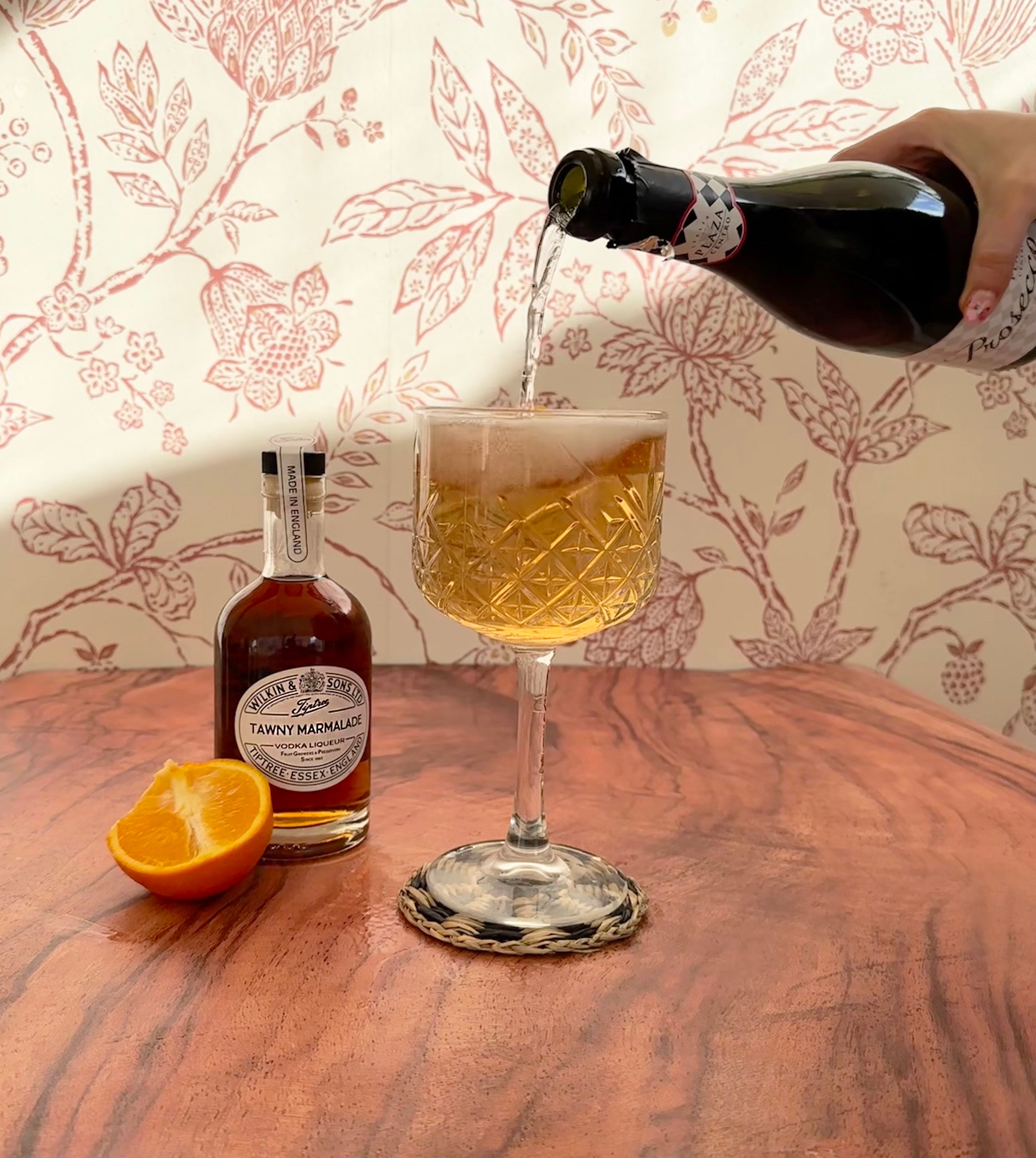Tawny Marmalade Vodka Liqueur Spritz