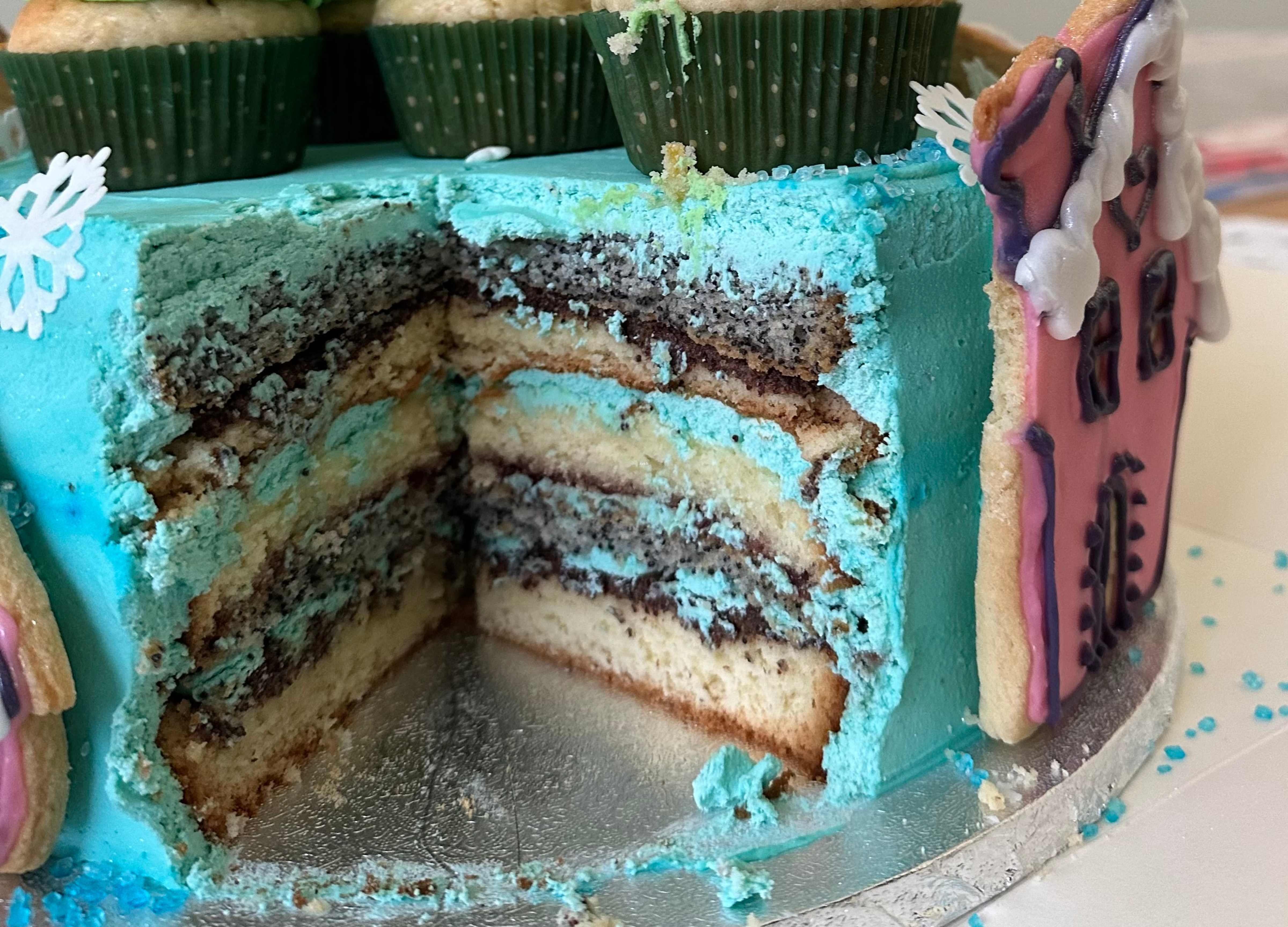 Festive Bakes Winner 'Poppy Seed Cake'