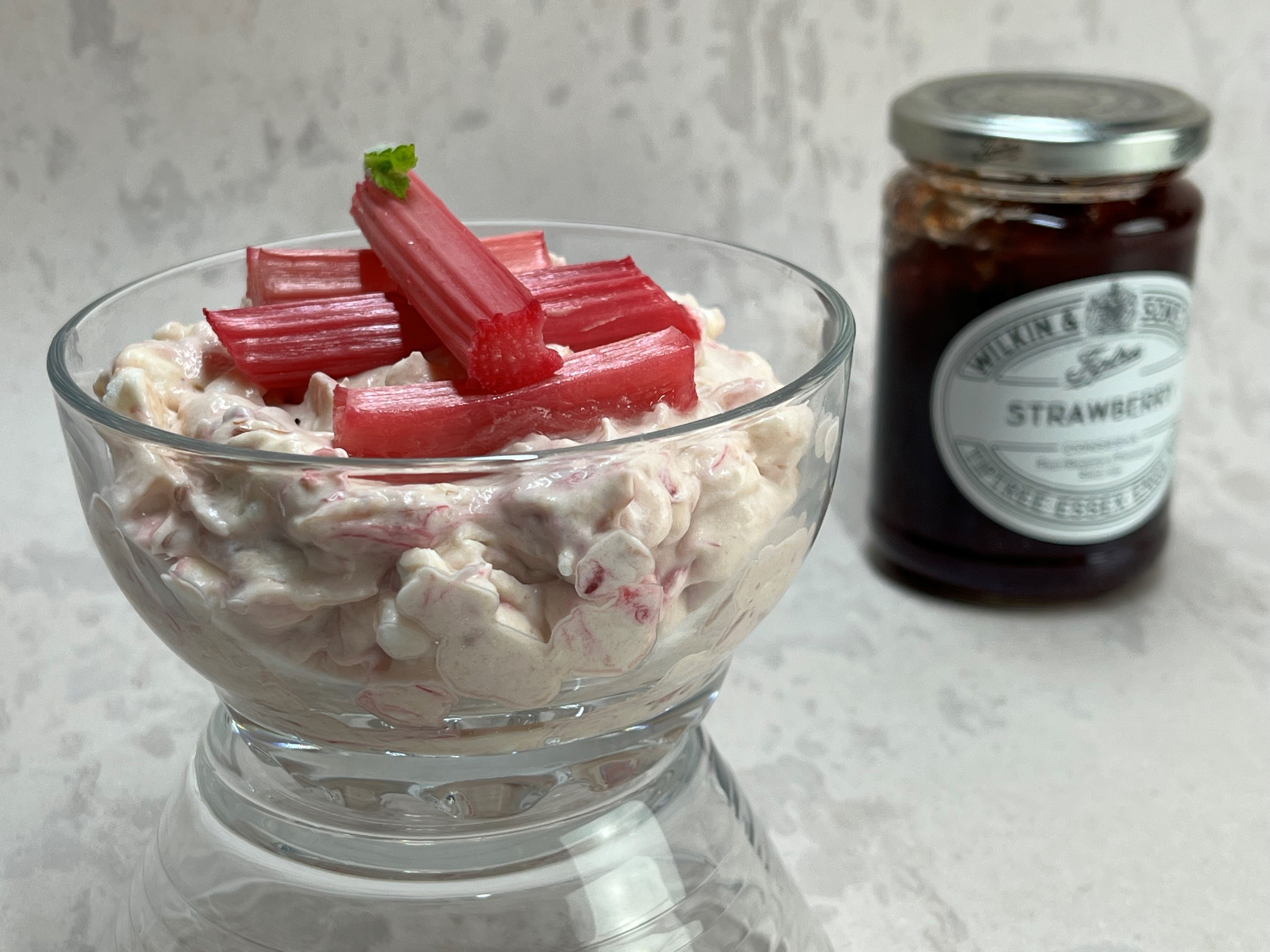 Rhubarb & Strawberry ‘Mess’