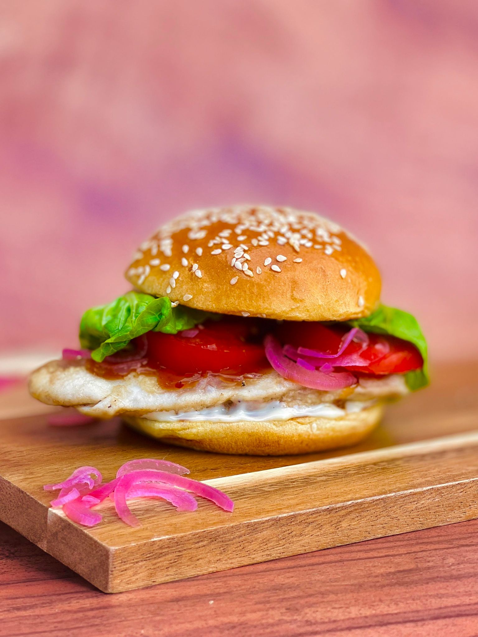 Tiptree Sticky Chicken Burger