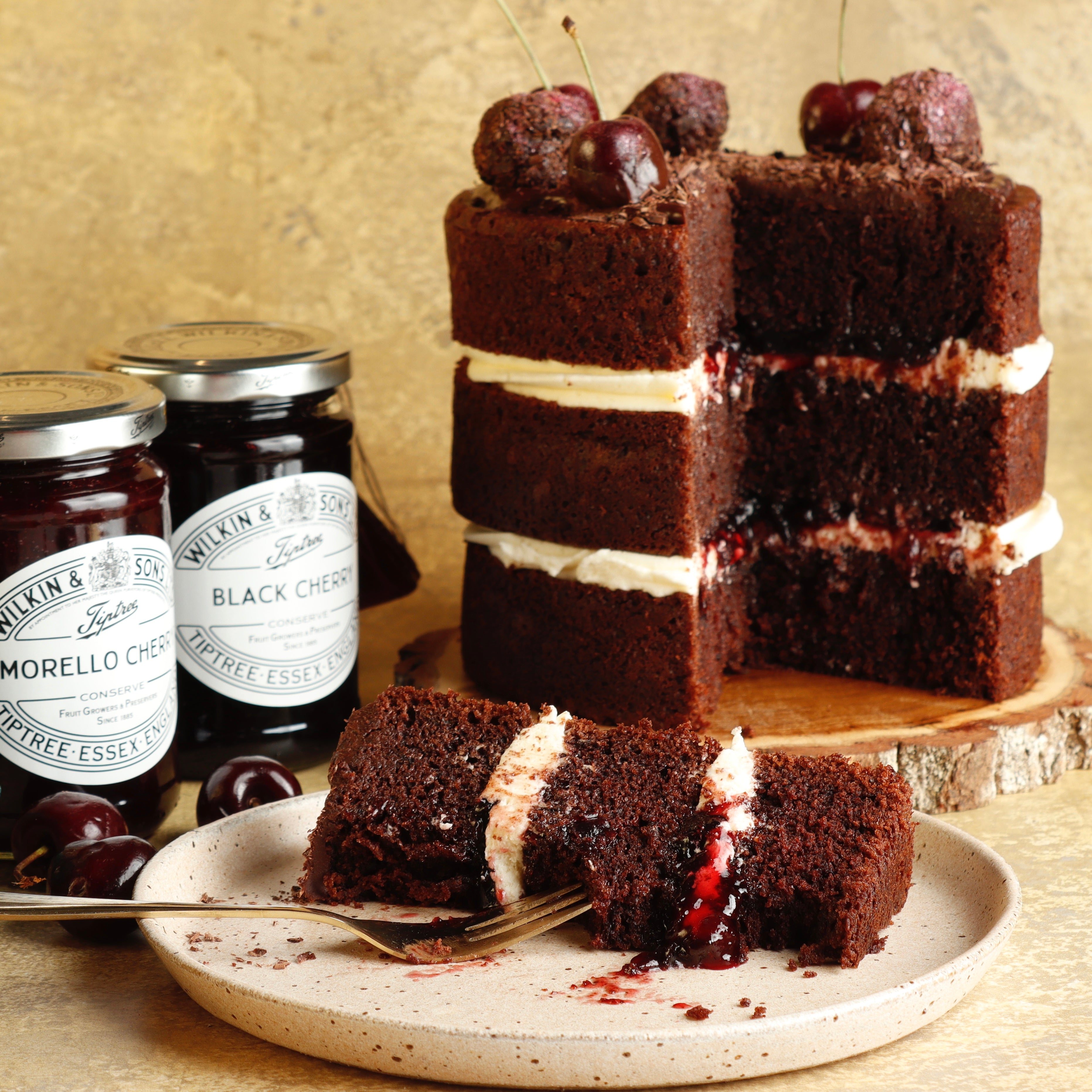 Black Forest Cake by @Mazzymc