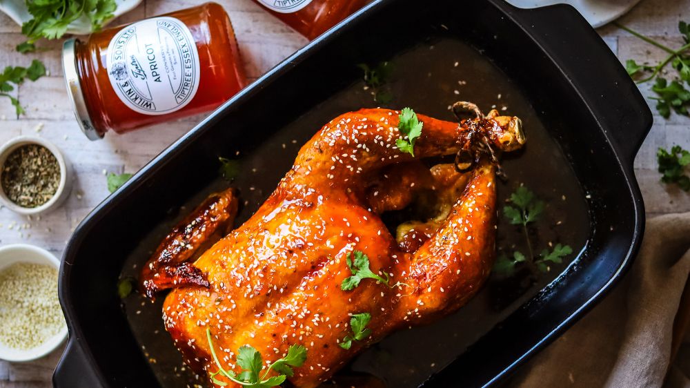 Tiptree Apricot Balsamic Chicken
