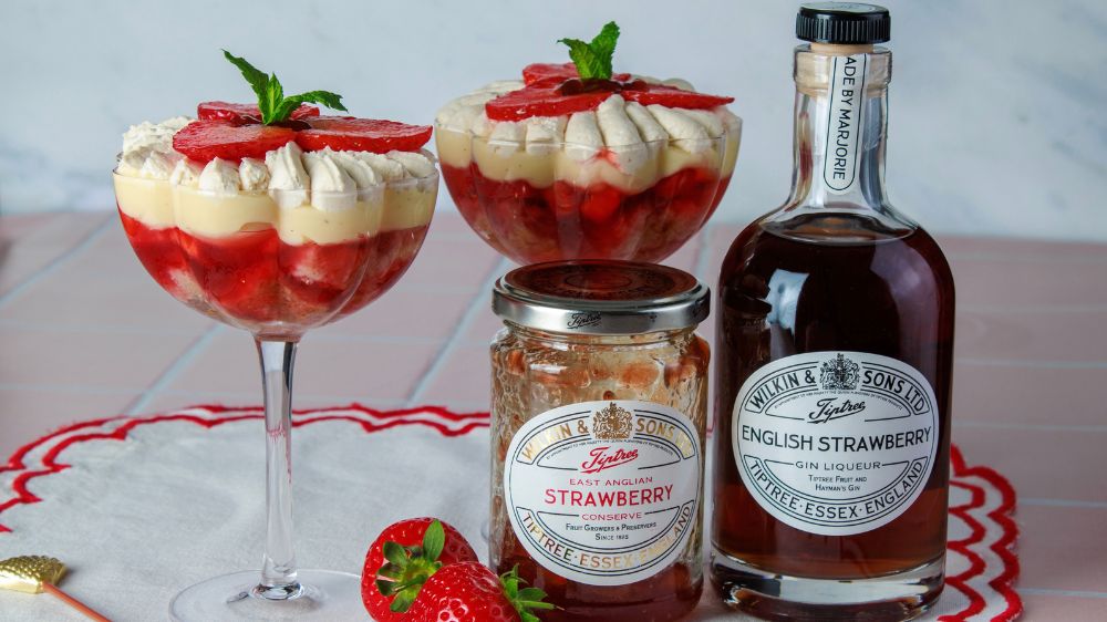 Individual Strawberry Trifles