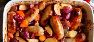 Tiptree Cumberland Sauce Winter Traybake