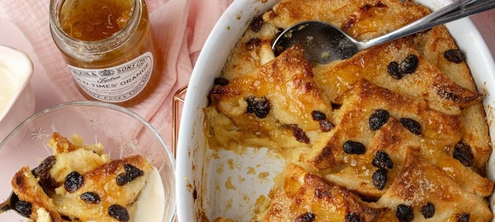 Marmalade Bread and Butter Pudding
