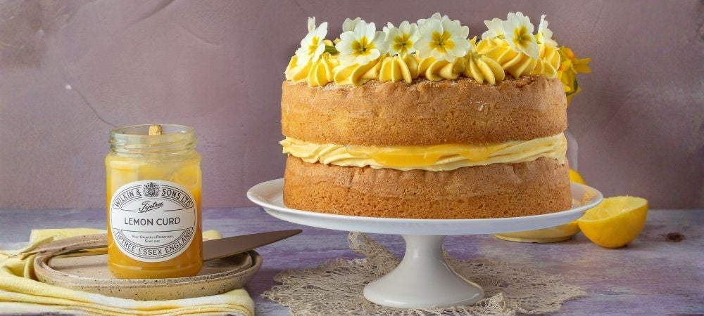 Lemon Curd Sandwich Cake