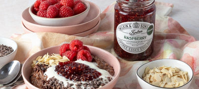 Chocolate and Raspberry Porridge