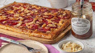 Plum and Almond Tart