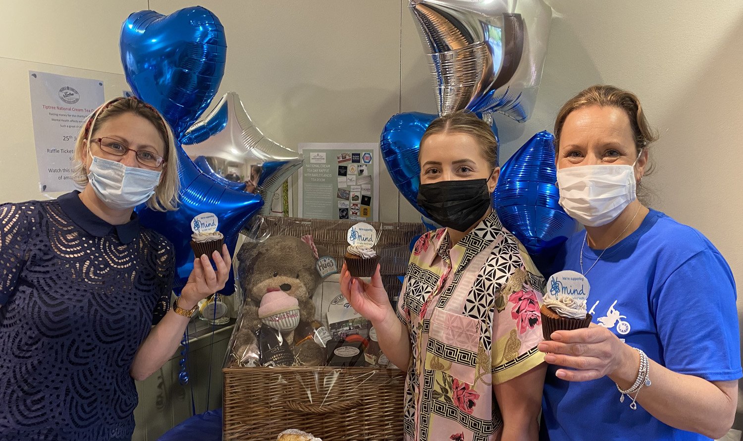 Celebrations on national cream tea day