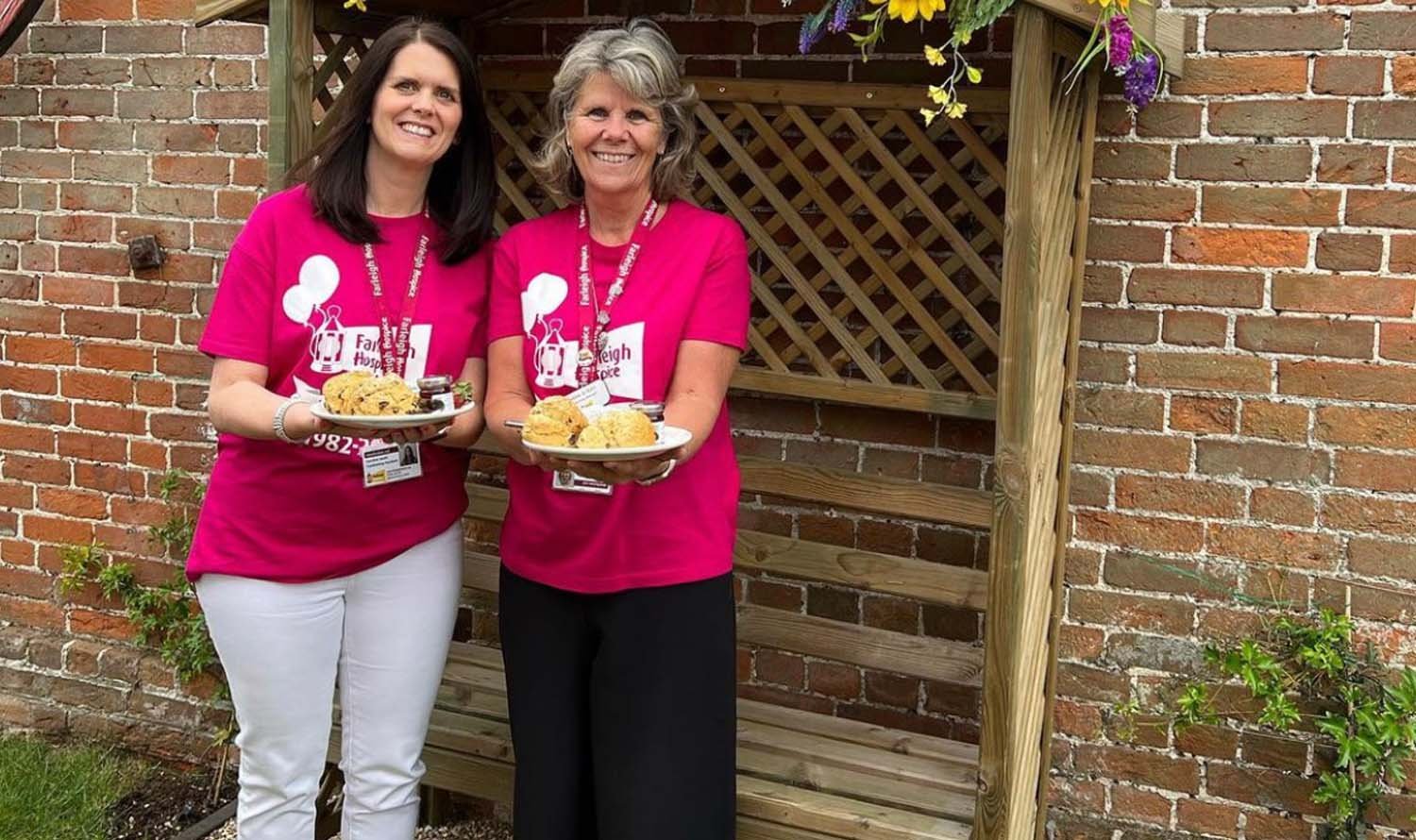 National cream tea day success with farleigh hospice - june 2022