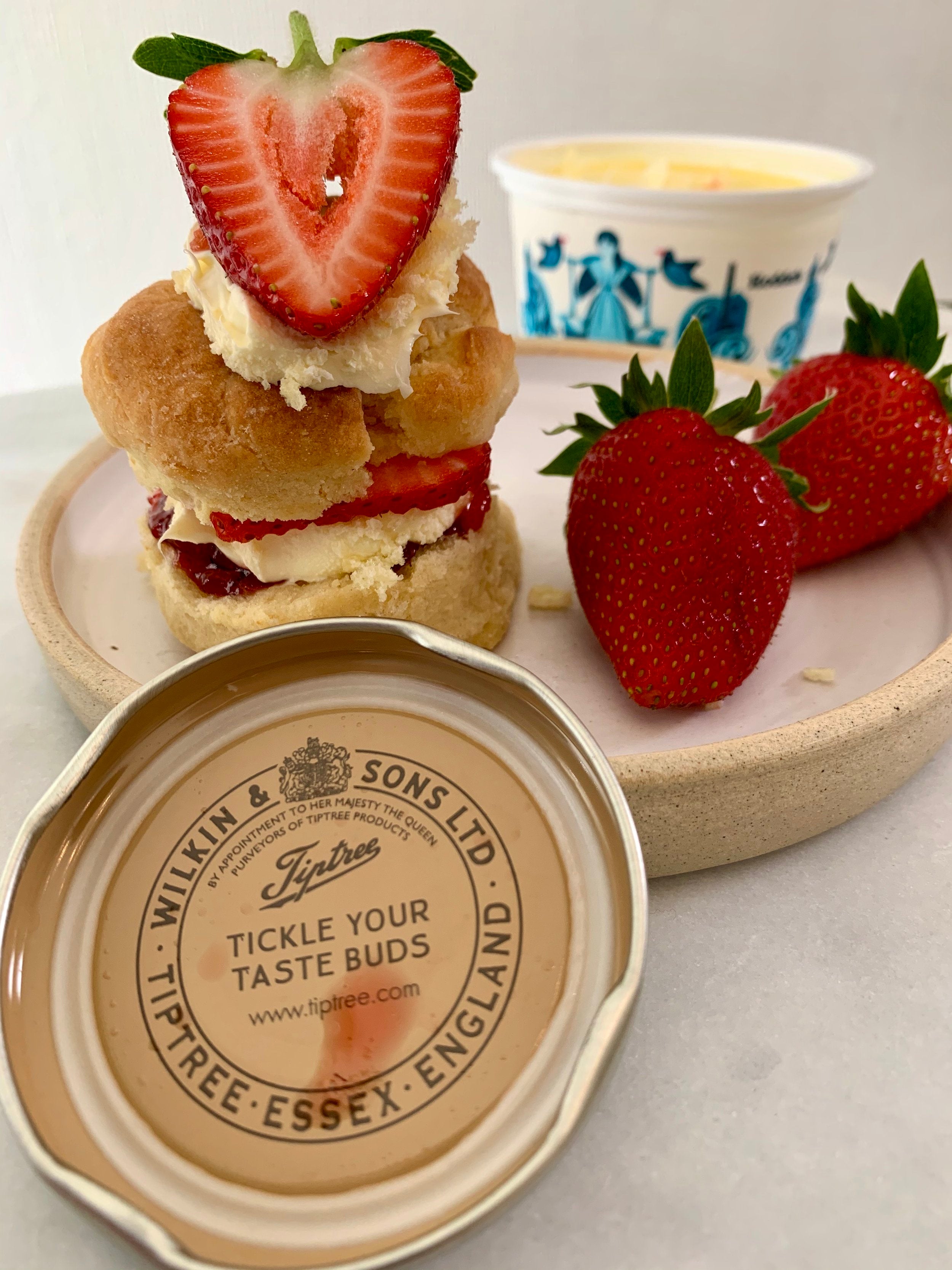 Southern style strawberry shortcakes - James Hillery recipe