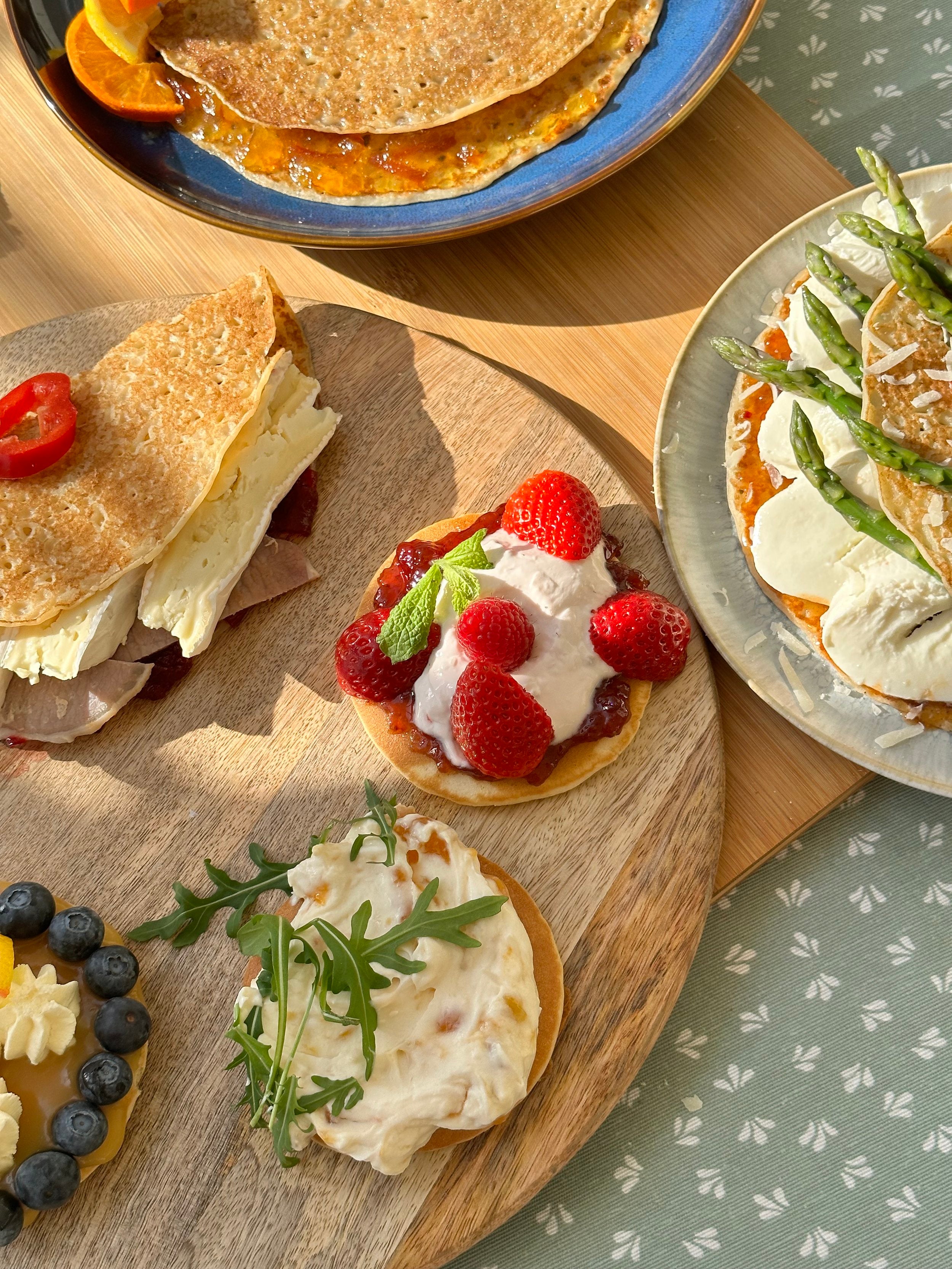 Pancake topping suggestions