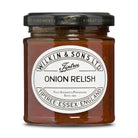 Jar of Wilkin & Sons Ltd Tiptree Onion Relish on a white background