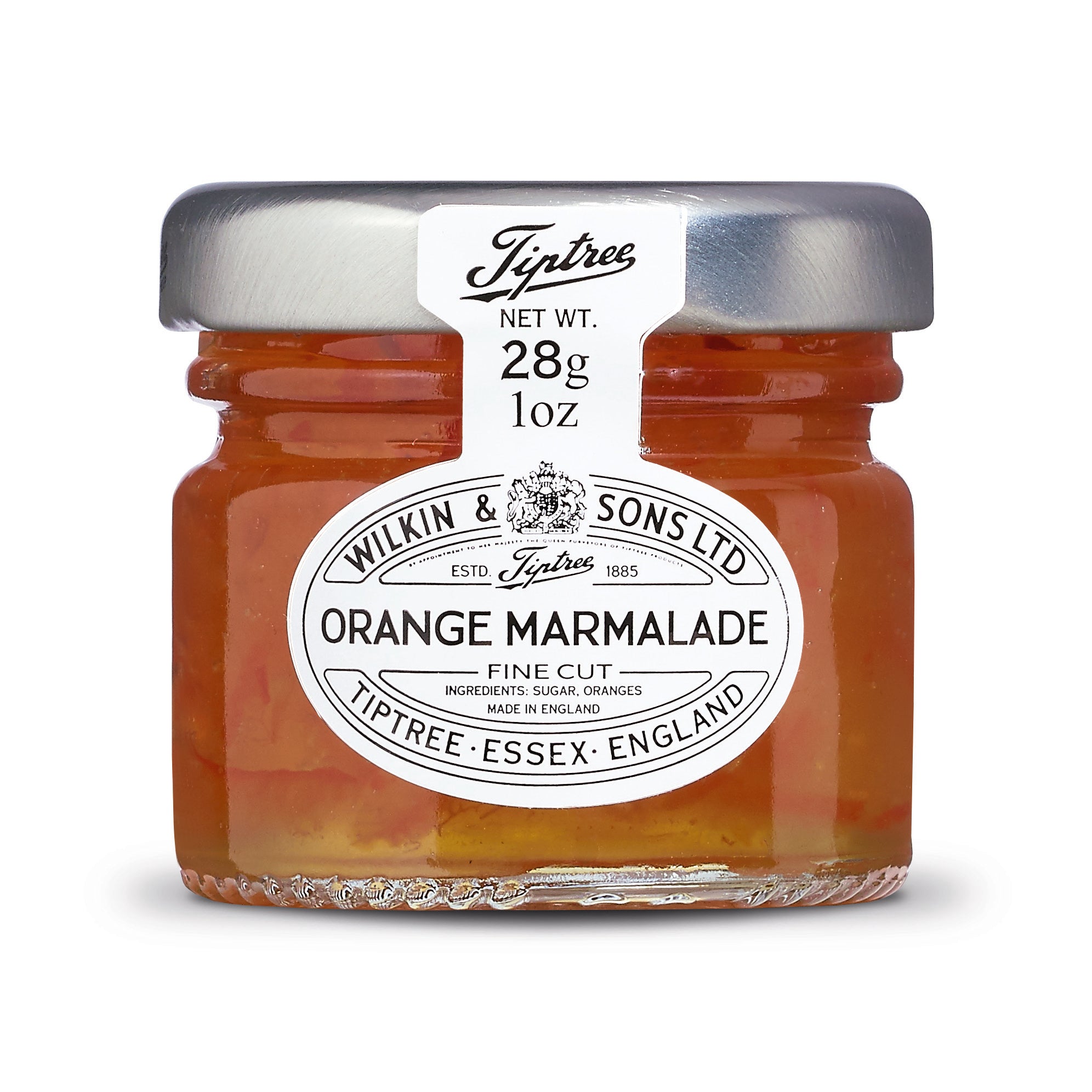 Tiptree Orange Marmalade, Fine Cut Peel 24 x 28g