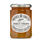 Jar of Tiptree Orange & Tangerine Marmalade with a white label on a white background