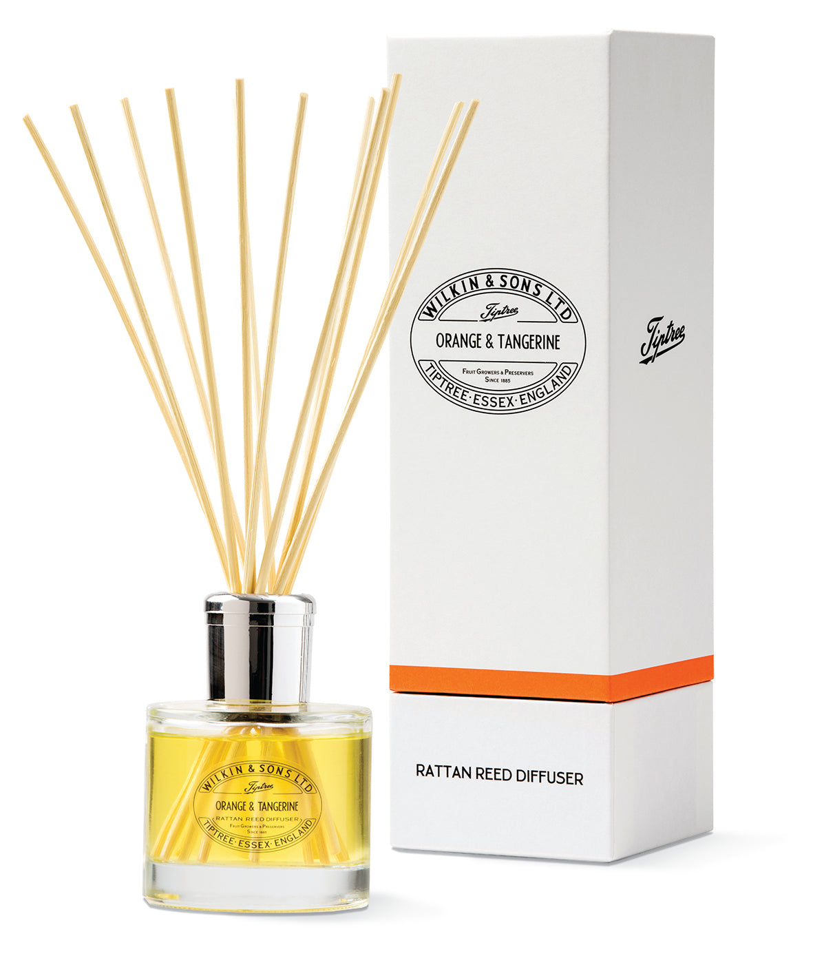 Orange & Tangerine Rattan Reed Diffuser – Tiptree