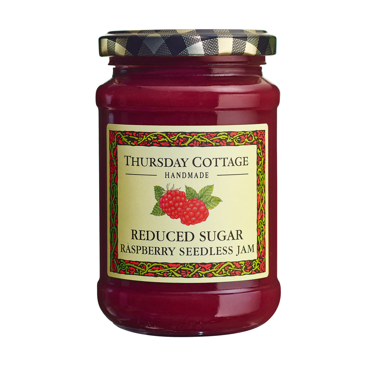 Thursday Cottage Reduced Sugar Raspberry Seedless Jam 315g – Tiptree